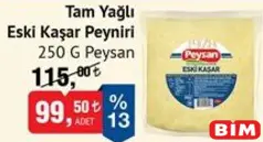 PEYSAN TAM YAĞLI ESKİ KAŞAR PEYNİRİ 250 G